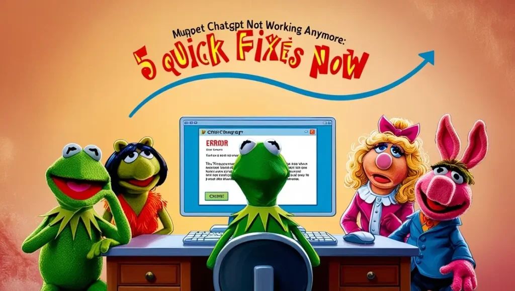 Muppet ChatGPT Not Working Anymore: 5 Quick Fixes Now