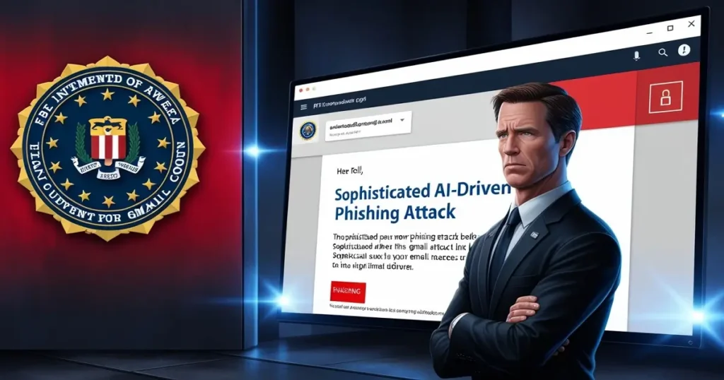 fbi warns gmail users of sophisticated ai-driven phishing attacks